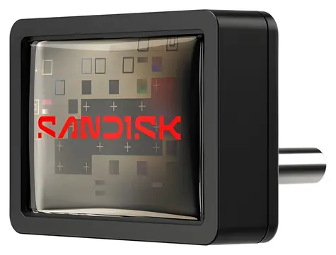 SanDisk Extreme Fit 512GB černá / Flash disk / USB-C / čtení: 400 MB/s