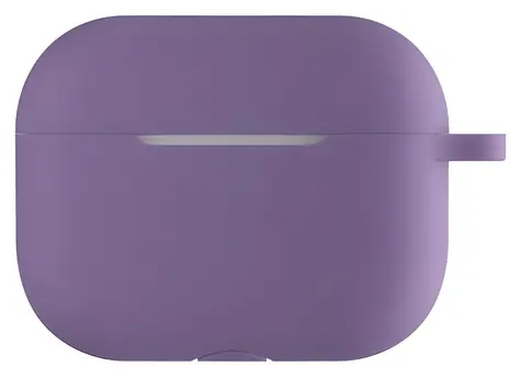 Devia Silicone Suit Case fialová / Pouzdro pro Apple AirPods Pro 2 / Silikonové