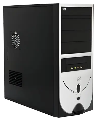 ACUTAKE ACU-SMILE-SB stříbrná / Počítačová skříň / Midi Tower / Micro ATX / bez zdroje