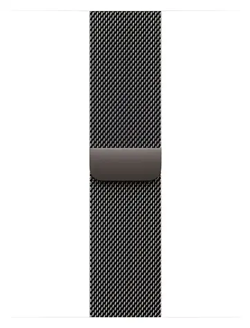 Apple Watch 40mm tmavě šedá / Milanese Loop řemínek