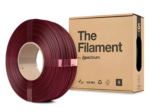 The Filament ReFill PLA CF červená / Filament / 1,75 mm / 1 kg
