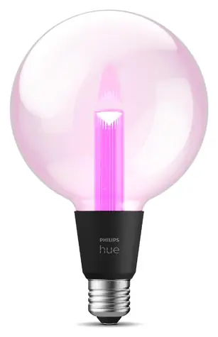 Philips Hue Lightguide G125 E27 6,8W / chytrá LED žárovka / 500 lm / 2000-6500 K / RGB / stmívatelná
