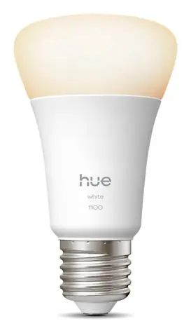 Philips Hue White E27 / Chytrá LED žárovka / 1100 lm / 2700 K / stmívatelná / Bluetooth