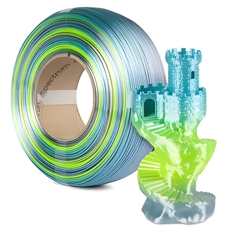Spectrum ReFill PLA Silk Rainbow frost gloss / Tisková struna / 1,75 mm / 1 kg