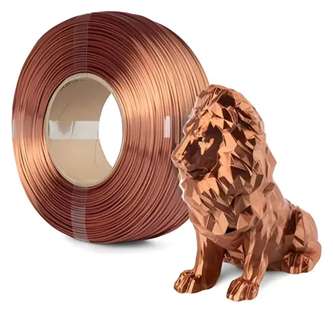 Spectrum ReFill PLA Silk Spicy Copper / Tisková struna / 1,75 mm / 1 kg