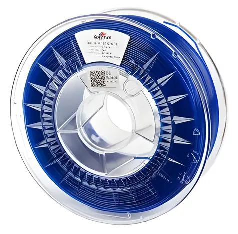 Spectrum PET-G HT100 transparent blue / 3D filament / 1,75 mm / 1 kg