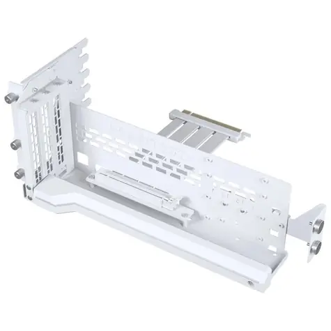 PHANTEKS Premium PCIe Gen 5 bílá / Vertikální držák pro grafickou kartu / DRGB + PCIe 5.0 Riser kabel - 220 mm