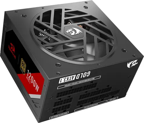 Redragon Master GC-MS05 černá / Napájecí zdroj / 1200W / ATX 3.1 / 80PLUS Gold / Plně modulární