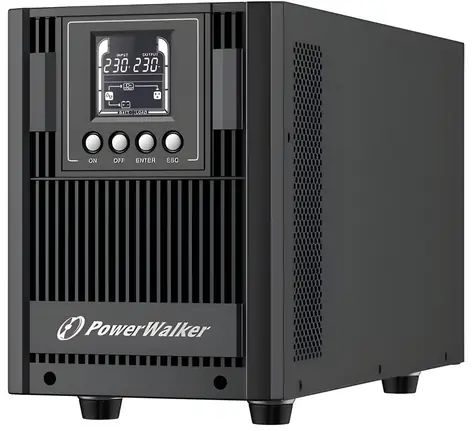 PowerWalker VFI 2000 AT / záložní zdroj UPS / 2000 VA / 1800 W / 4x Typ F (CEE 7/3) / USB