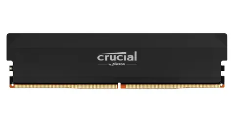 Crucial Pro OC 16GB (1x16GB) 6400 MHz černá / Operační paměť / DDR5 / UDIMM / CL38