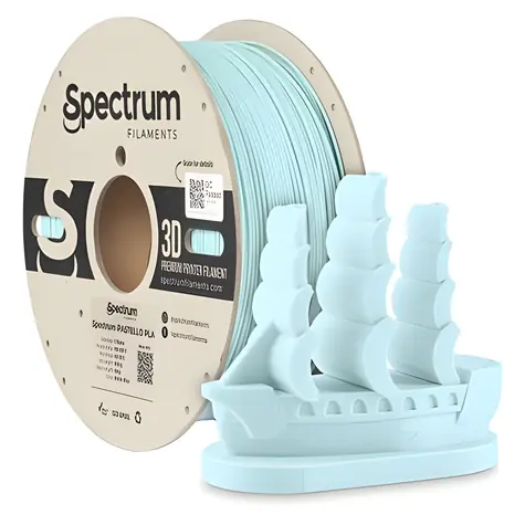 Spectrum Pastello PLA Water Blue / Tisková struna / 1,75 mm / 1 kg