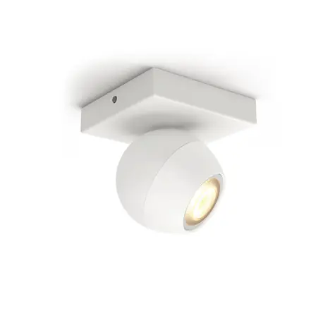 Philips Hue Buckram BT LED 1x5W bílá / LED bodové svítidlo GU10 / 1x350lm / 2200-6500 K / IP20 / stmívatelné / + ovladač