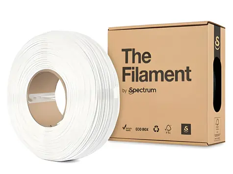 The Filament PLA HS Traffic White / Tisková struna / ReFill / 1,75 mm / 1 kg