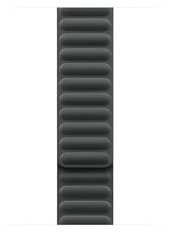 Apple Watch 45mm stálezelená M/L / Magnetický článkový řemínek