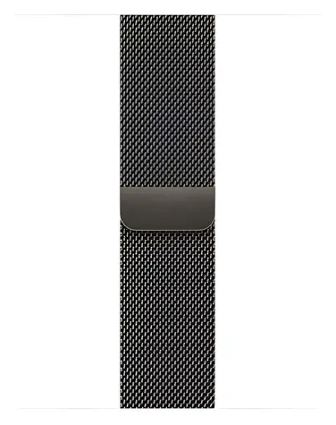 Apple Watch 41mm grafitová / Milanese Loop řemínek