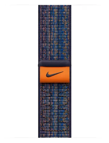 Apple Watch 41mm Game Royal/Orange / Nike sportovní řemínek