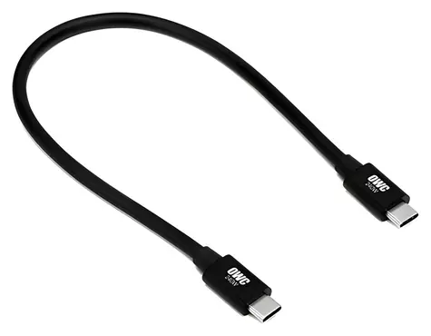 OWC Thunderbolt 5 (0,3 m) černá / Kabel USB-C / Thunderbolt 5