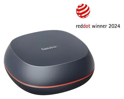 SanDisk Desk Drive 8TB / Externí SSD / čtení: 1000 MB/s / zápis: 900 MB/s / USB