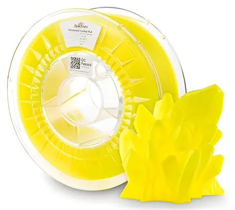 Spectrum PLA Crystal Electric Yellow / Filament / PLA / 1.75 mm / 1 kg
