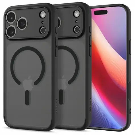 Spigen Ultra Hybrid MagSafe černá / Ochranný kryt / Apple iPhone 17 Pro Max / TPU+PC / Mil-grade