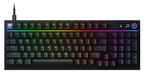 Logitech G316 X 98 černá / Herní klávesnice / DE layout