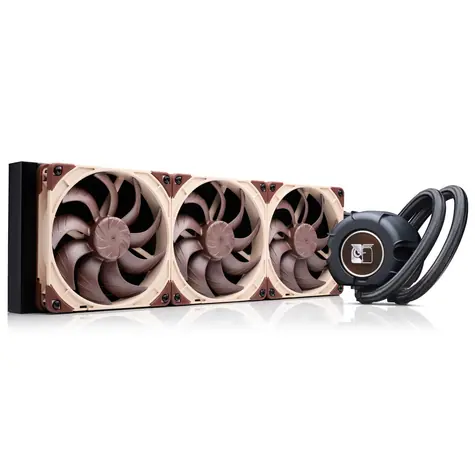 Noctua NL-LC1-42 černá/hnědá / AIO vodní chladič CPU / 3x 140 mm / 1500 RPM / 24,8 dB