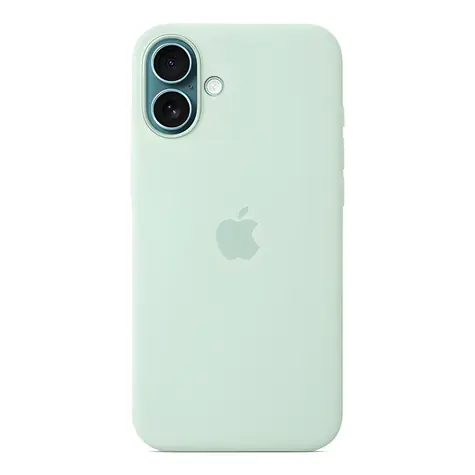 Apple Silikonový kryt s MagSafe pro iPhone 16 Plus Aquamarine / Pouzdro