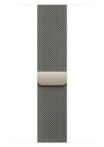 Apple Watch 46mm Natural Milanese Loop S/M / Řemínek kovový