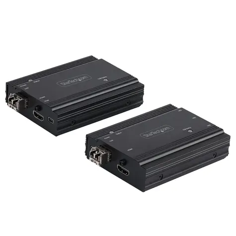 StarTech 4K HDMI KVM extender černá / KVM extender / 4K 60Hz / vysílač a přijímač