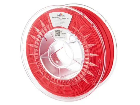 Spectrum LW-PLA UltraFoam Pure Red / Filament / 1.75mm / 0.75kg
