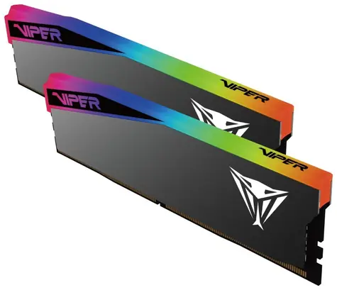 Patriot Viper Elite 5 Ultra RGB 48GB (2x24) DDR5 6400MHz černá / Operační paměť / CL32 / XMP 3.0 / AMD EXPO
