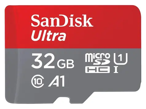 SanDisk Ultra microSDHC 32GB + adaptér / Paměťová karta / Class 10 / A1 / UHS-I / U1