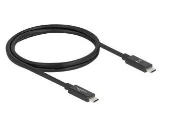Delock / Kabel USB-C - USB-C / Thunderbolt 4 / 240 W / 48 V / 5 A / 1 m