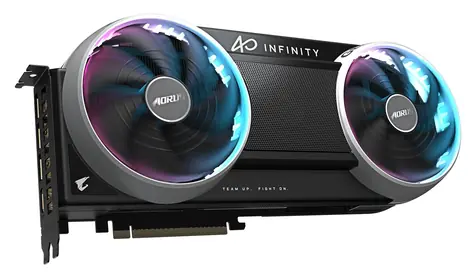 GIGABYTE AORUS GeForce RTX 5080 INFINITY 16G / Grafická karta / 2805 MHz / 16 GB GDDR7 / 256-bit / 1x HDMI + 3x DP