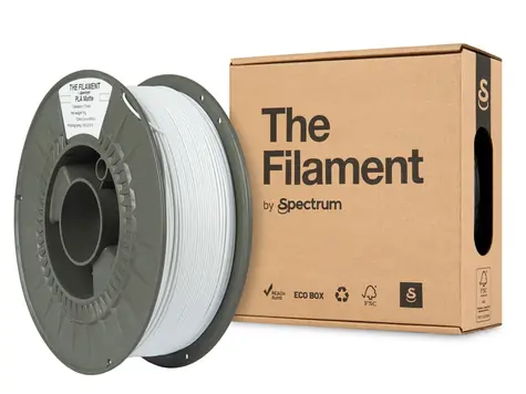 Spectrum The Filament Snow White / Filament / PLA Matte / 1,75 mm / 1 kg
