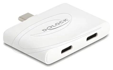 Delock USB Type-C - USB Type-C / USB adaptér / Data 10 Gbps / Video 4K 60 Hz / PD 92 W