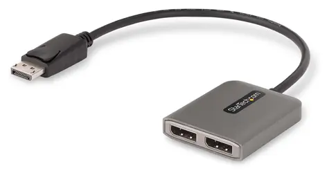 StarTech 2-Port MST Hub DP 1.4 / 2portový rozbočovač / DisplayPort na 2x DisplayPort / 4K 60Hz