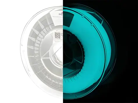 Spectrum PLA Glow in the Dark modrá / 3D filament / 1,75 mm / 1 kg