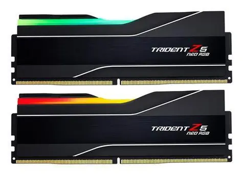 G.Skill Trident Z5 Neo RGB 32GB (2x16GB) / Operační paměť / DDR5 / 8000 MHz / CL38 / 1,45V / Non-ECC / AMD EXPO