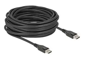 DeLock Kabel DisplayPort 1.4 (M) - DisplayPort 1.4 (M) 10 m aktivní / Kabel / DisplayPort 1.4 / 8K / 60 Hz