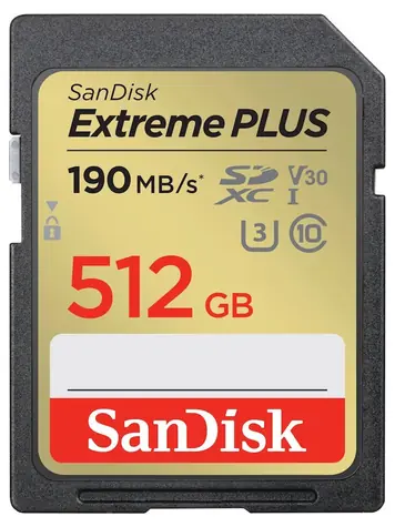 SanDisk Extreme SDXC 512 GB / Paměťová karta