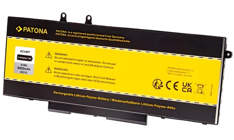 PATONA baterie pro ntb DELL Latitude 5400/5410/5510 8000mAh / Li-Pol / 7.6V / 4GVMP, 3HWPP