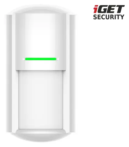 iGET SECURITY MP30 / Bezdrátový PIR senzor pohybu / venkovní / IP65 / dosah 16 m / bez detekce zvířat do 35 kg