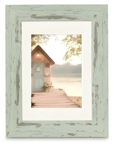 Hama COTTAGE pastelová máta / Rámeček plastový / 15×20 cm
