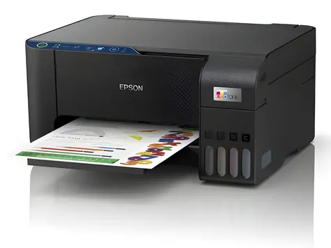 Epson EcoTank ET-2861 černá / Inkoustová multifunkce / A4 / 33ppm / 5760x1440dpi / tisk & skenování & kop. / USB & Wi-Fi