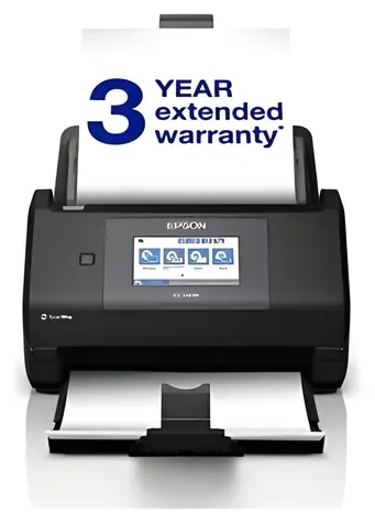 Epson WorkForce ES-590W / Skener / A4 / 600 dpi / Duplex / 45 str./min / Wi-Fi