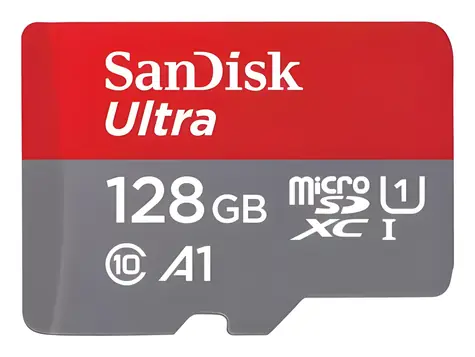 SanDisk Ultra microSDXC 128GB + adaptér / Paměťová karta / Class 10 / UHS-I