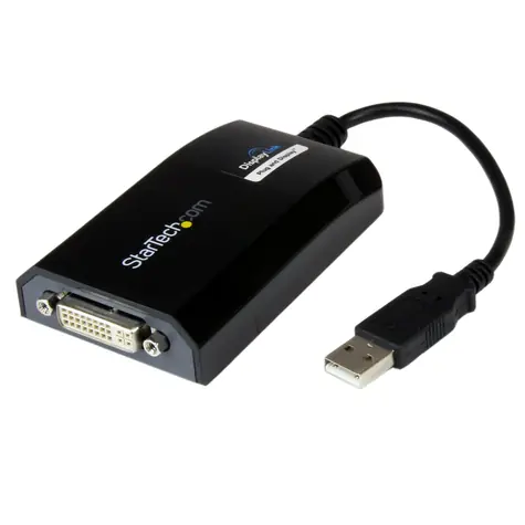 StarTech adaptér USB na DVI / 1920x1200 / Dual monitor / Externí grafická karta / Mac & Win