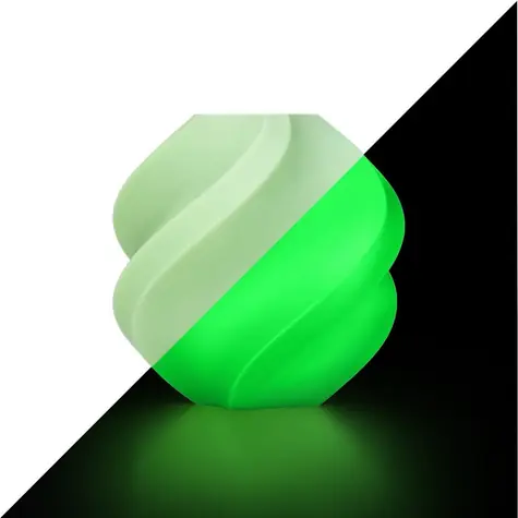 Bambu Lab PLA Glow 1,75 mm Glow Green / Tisková struna / 1 kg