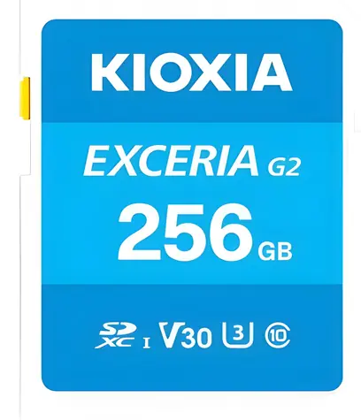 KIOXIA EXCERIA SDXC 256GB Gen 2 / Paměťová karta SD